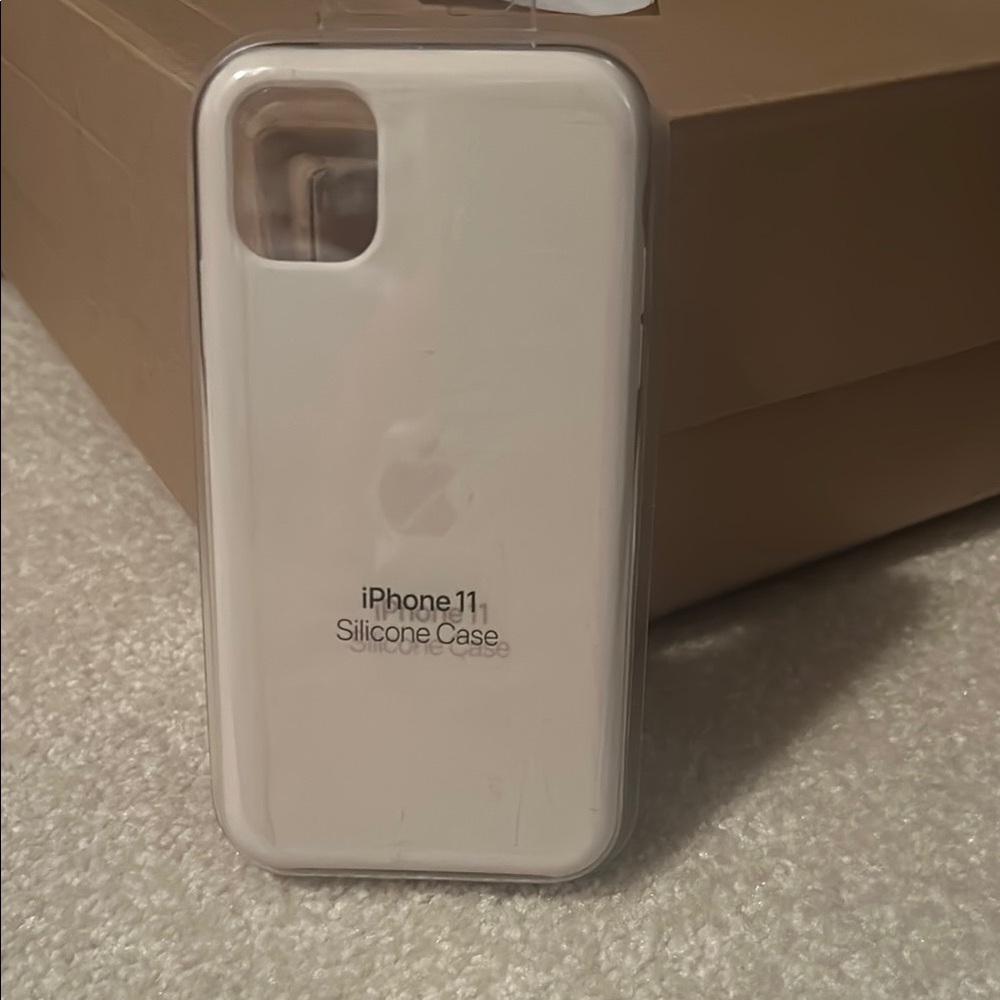 Apple White iPhone Case Silicone